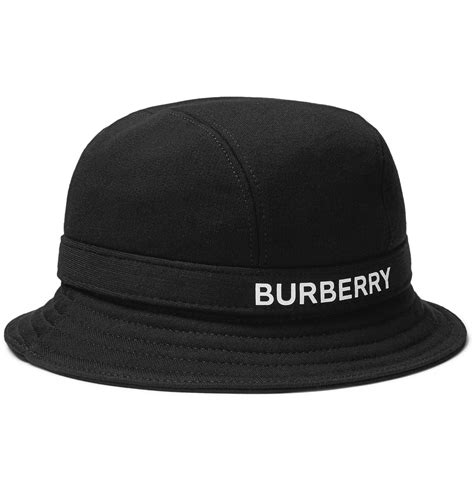 black burberry bucket hat|burberry bucket hats for men.